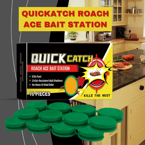 Quickatch™ Roach Ace Bait Station