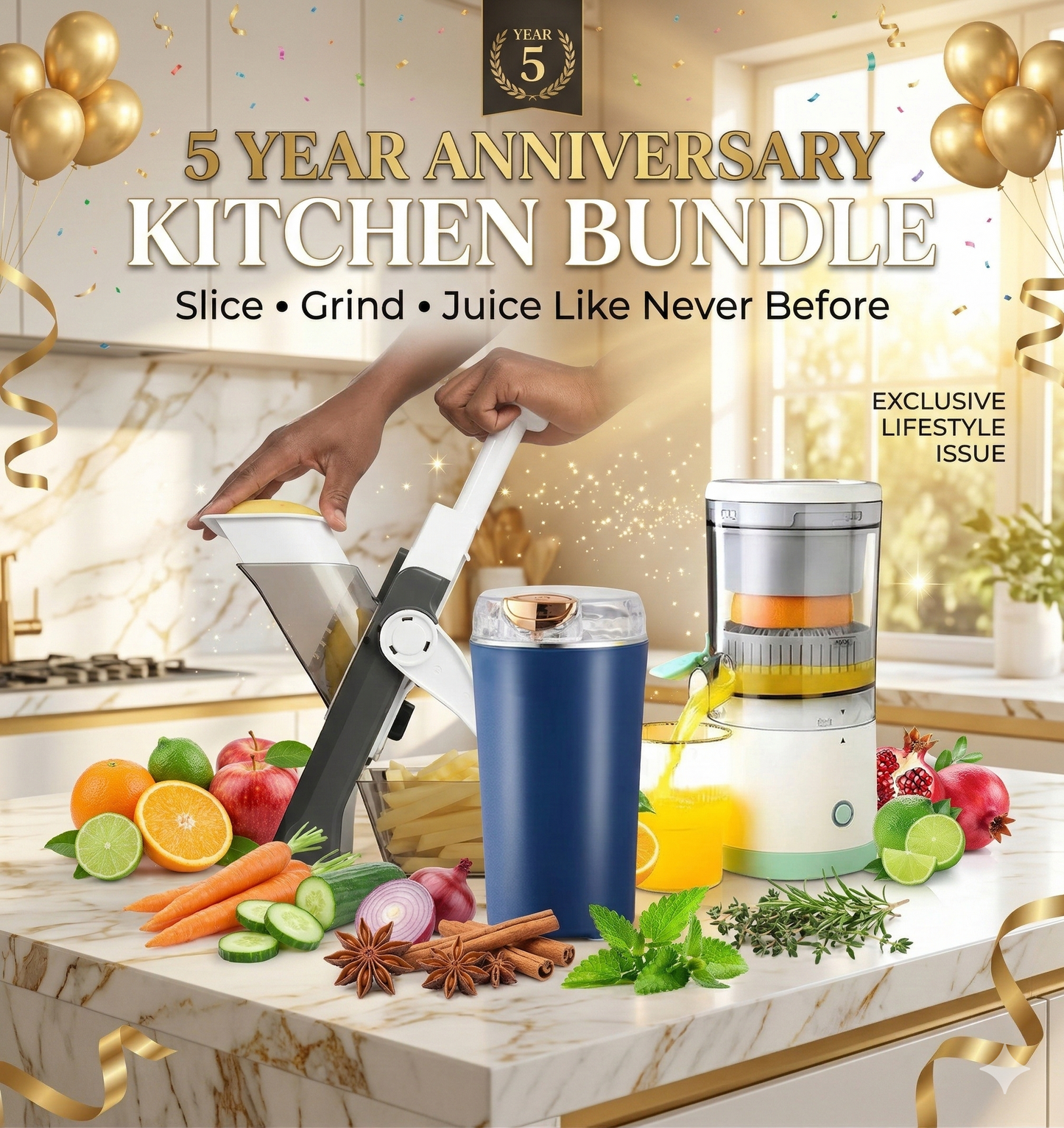 5 YEAR ANNIVERSARY KITCHEN POWER BUNDLE