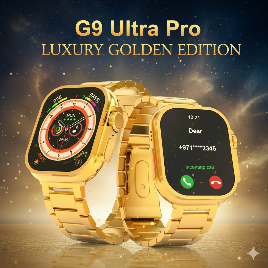 2026 c9 Ultra Pro Gold Smart Watch